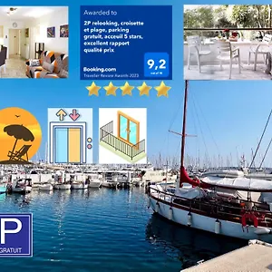 2p Relooking, Croisette Et Plage, Parking Gratuit, Acceuil 5 Stars, Excellent Rapport Qualité Prix Cannes